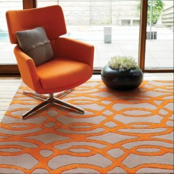 Шерстяний килим Matrix MAX 37 Wire Orange  - Висока якість за найкращою ціною в Україні